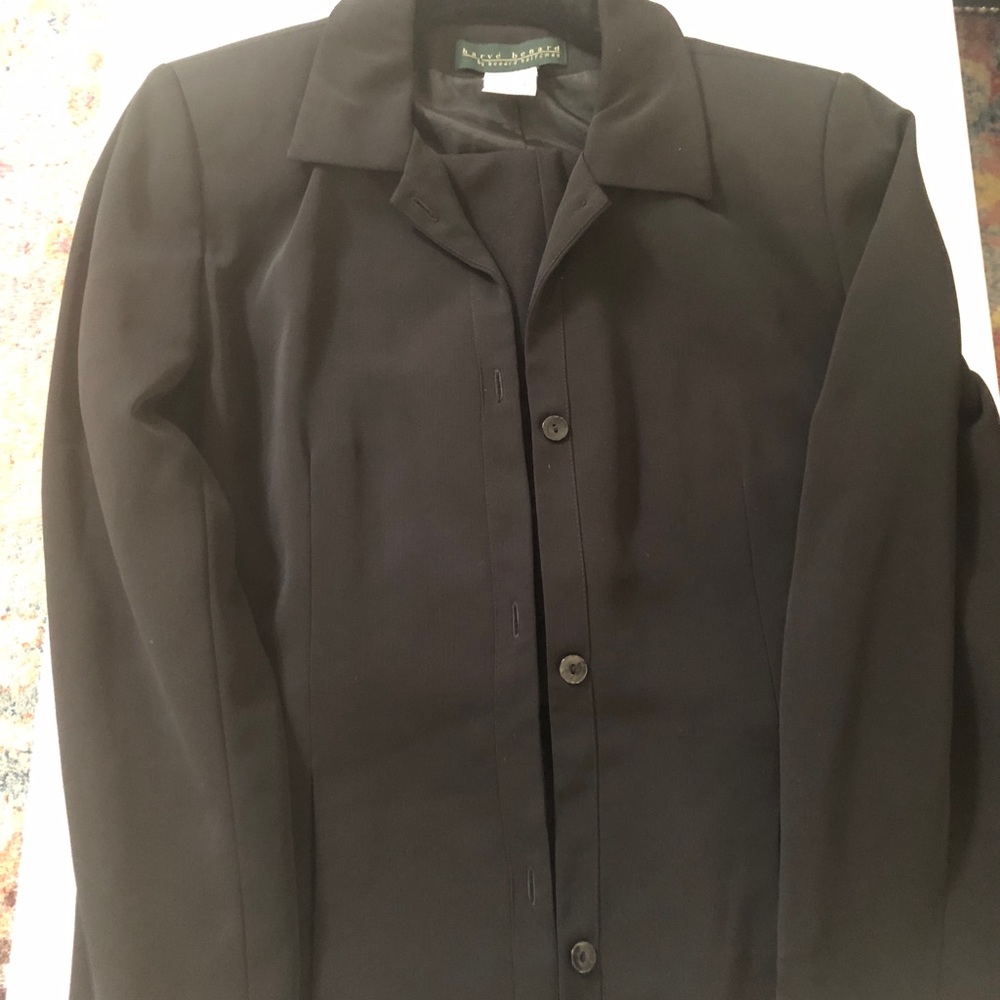 Harve Benard Black Suit
